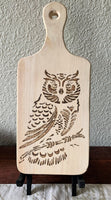 Small Bread Board - Owl - Lunar Dragonfly
