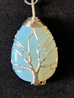 Walden Tree of Life Pendant Necklace - Moonstone - Lunar Dragonfly